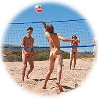 beach volleyball