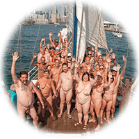 Toronto Boat tour naturists